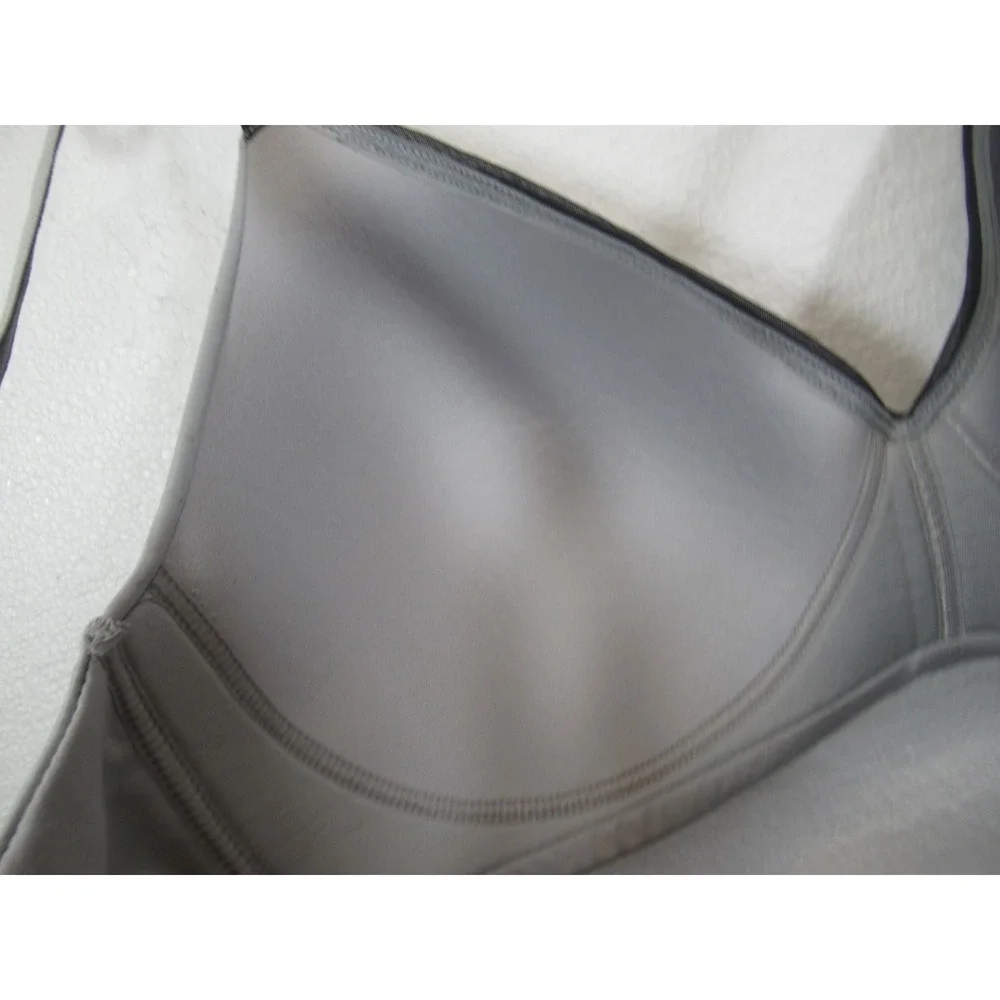 Calvin Klein T-Shirt Bra Large Gray Wireless Lightly Lined QP2931S